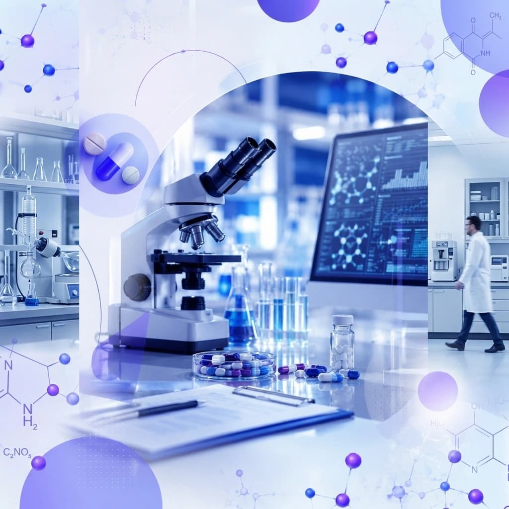 Healthcare and pharmaceutical research lab